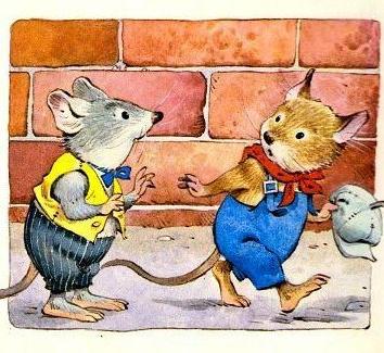 Мышь полевая и мышь городская, Сказка