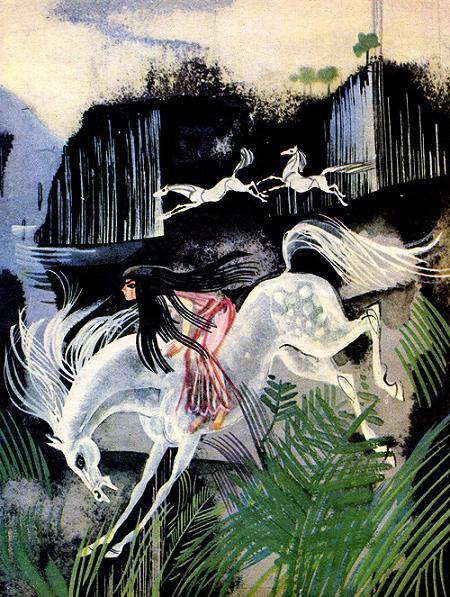 Дочь болотного царя верхом на белом коне