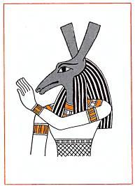 Сет, тоже бог-покровитель фараона.