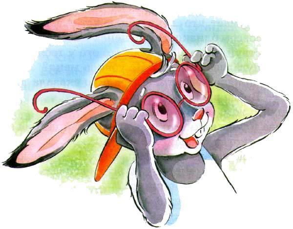 Заяц Коська и его розовые очки